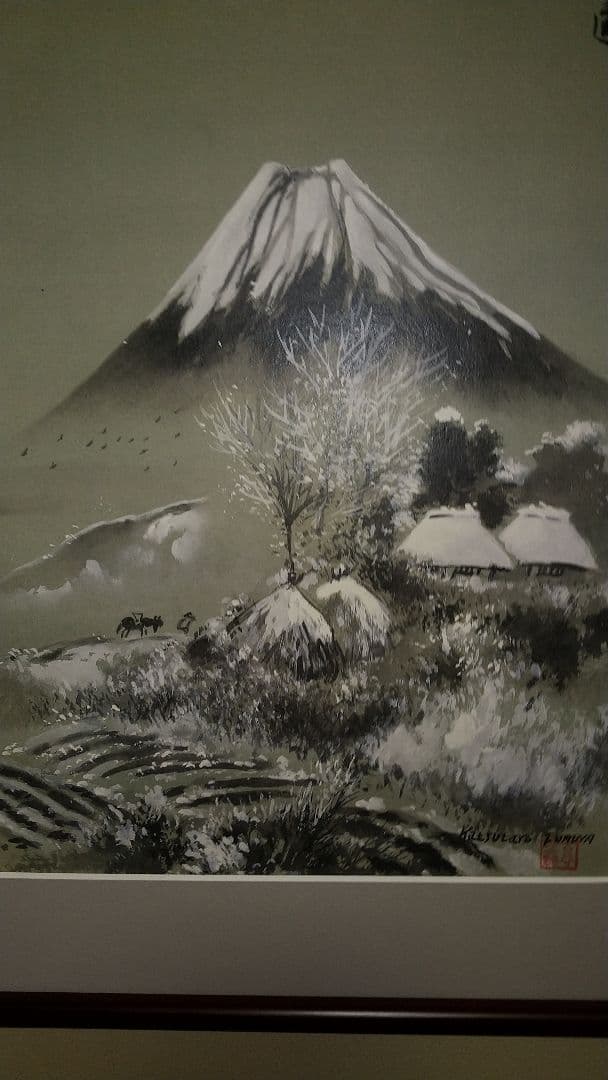 日本画水墨画⑯