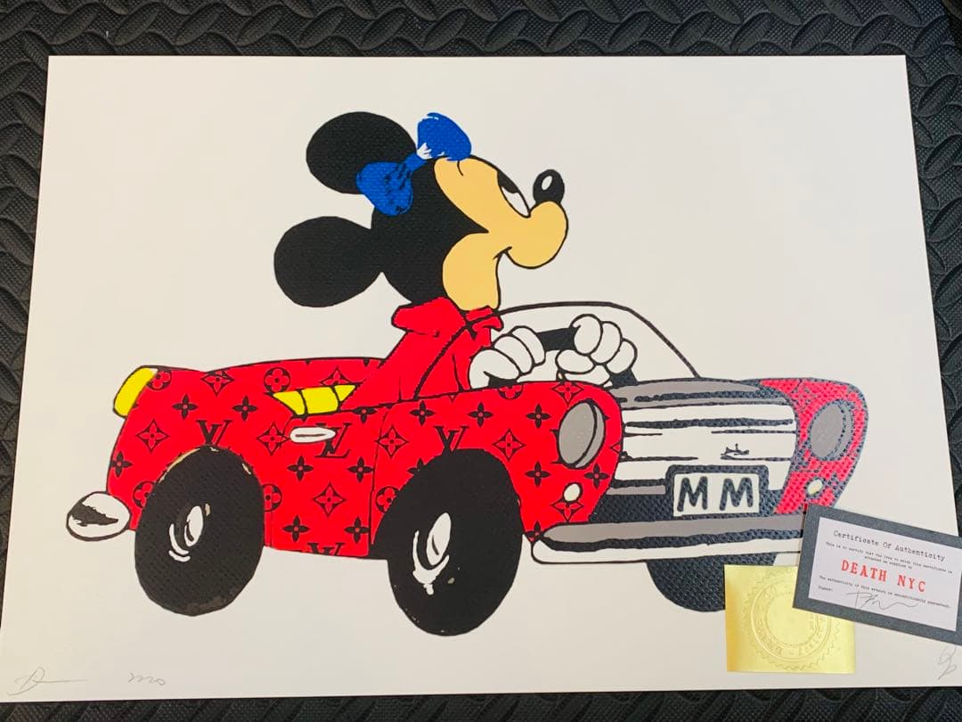 今週値下げ！世界 限定品　正規品DEATH NYC ポップアート ルイヴィトン