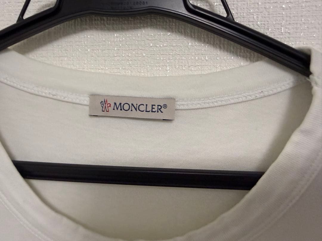 モンクレール　Moncler ホワイト Tシャツ