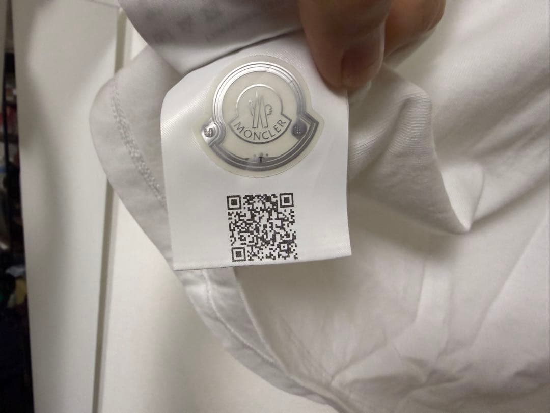 モンクレール　Moncler ホワイト Tシャツ