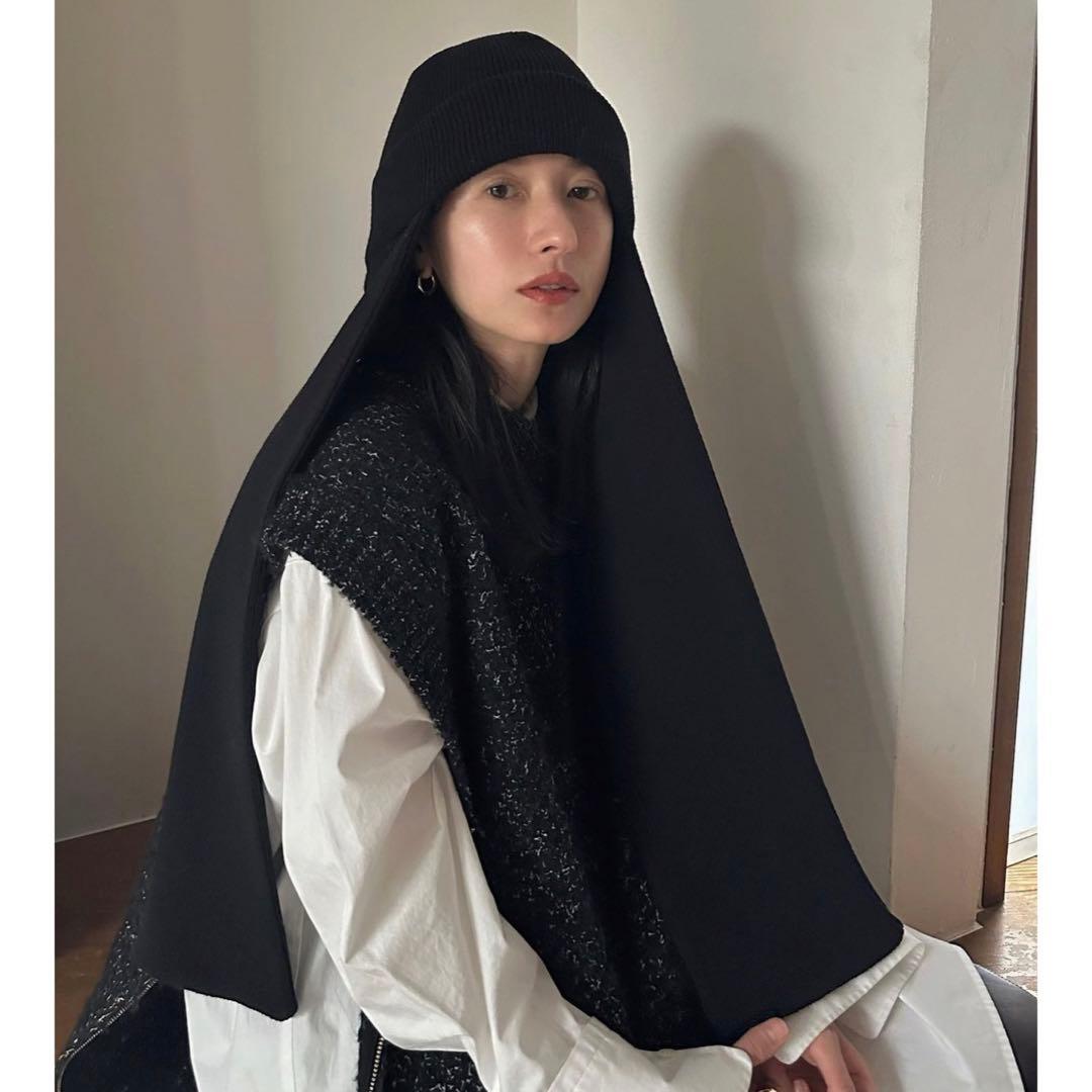 帽子 CLANE MUFFLER KNIT CAP