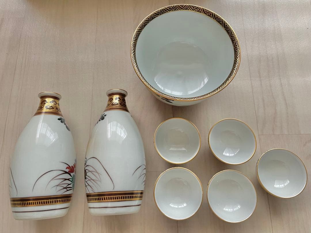 九谷焼　錦泉　酒器セット