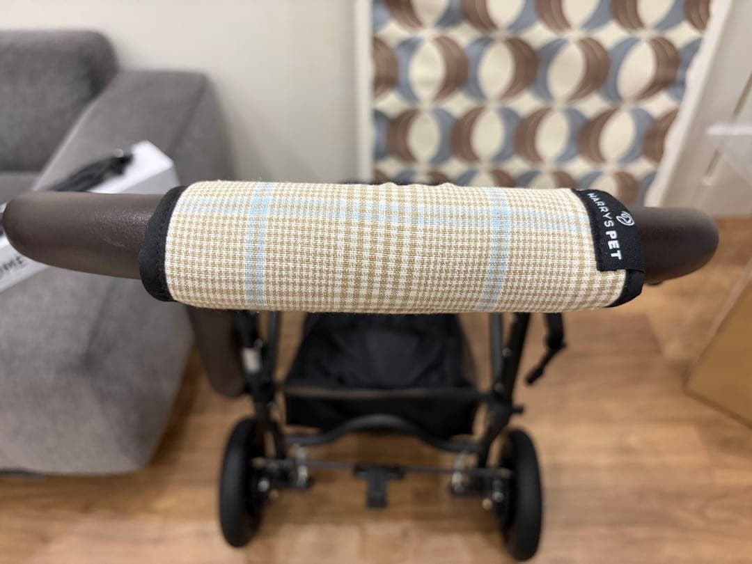 コットなどは新品　エアバギーペットカート　DOME3 ラージ　アースグレー