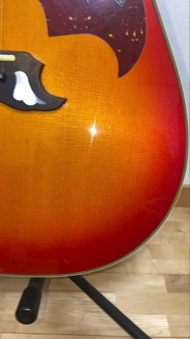 ほんり❣️美品Epiphone DOVE アコギター　ハードケース付