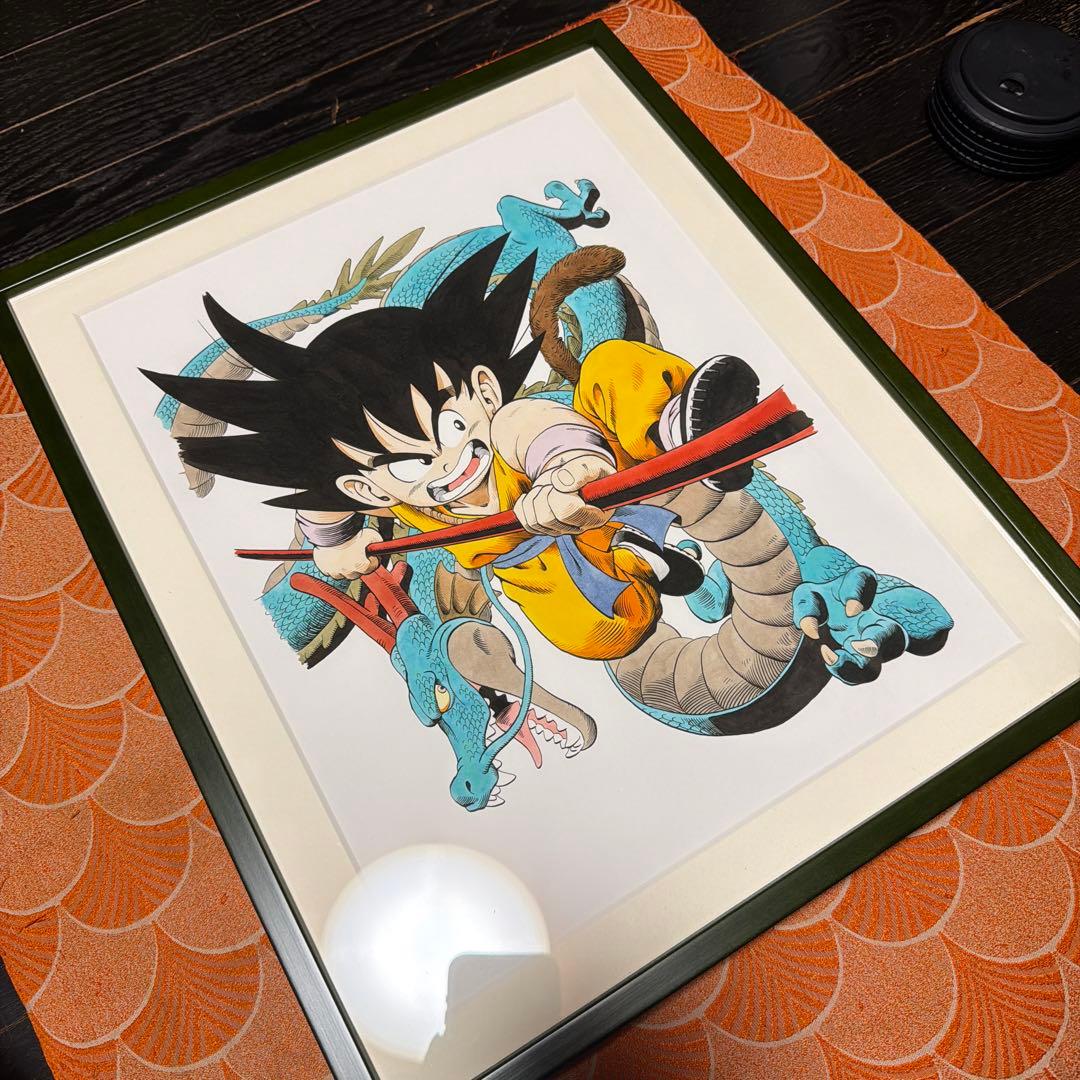 新品未使用　ドラゴンボール　高級　複製原画　2013年　当時品　鳥山明