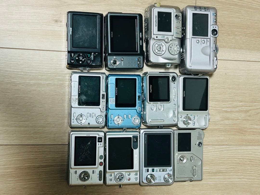 コンパクトデジタルカメラセットジャンク