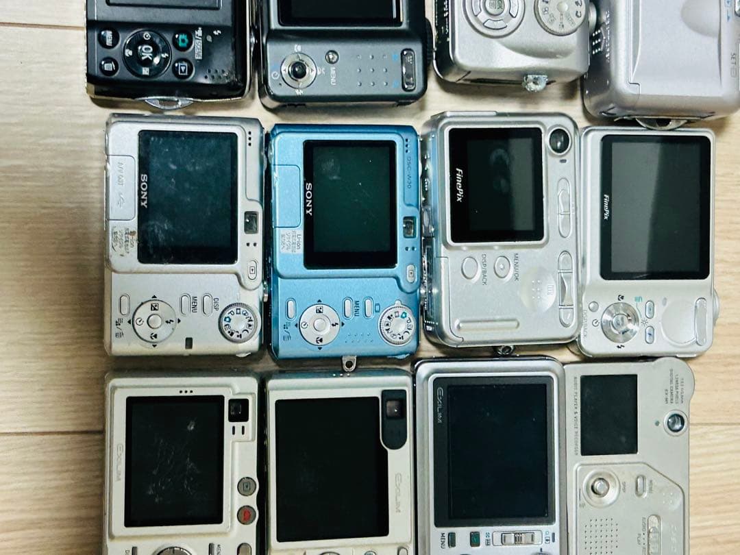 コンパクトデジタルカメラセットジャンク