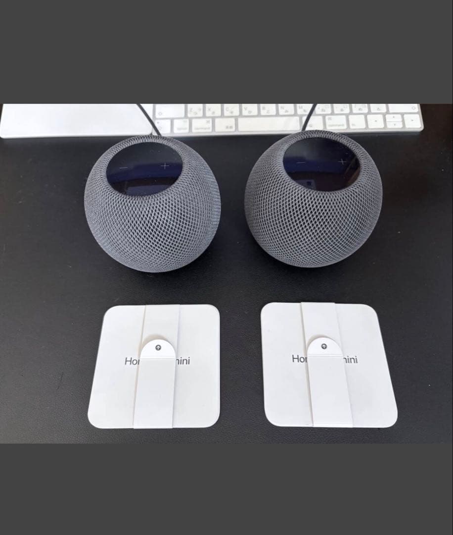 【美品】Apple Pod mini スペースグレイ （ペア）
