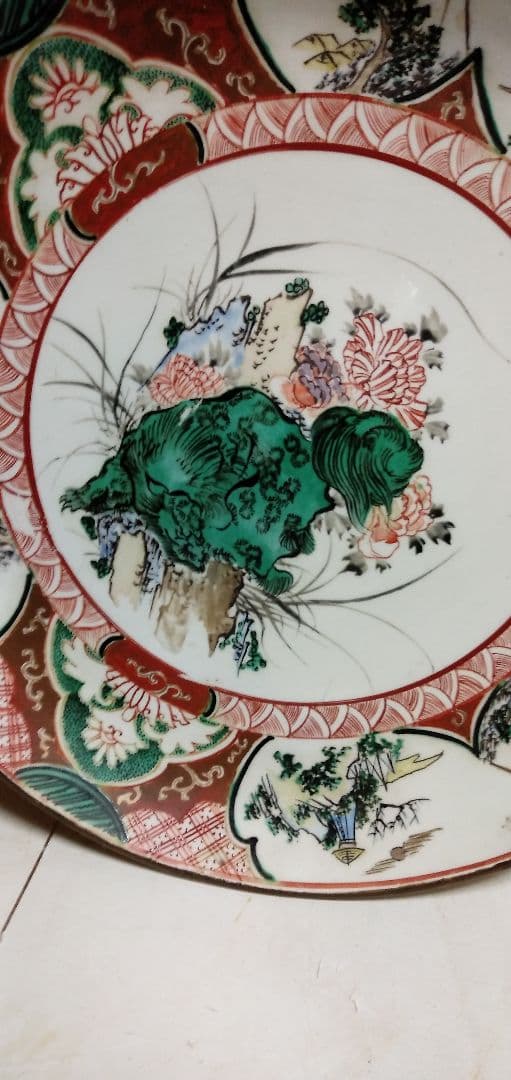 古九谷ノ古い物です37センチです