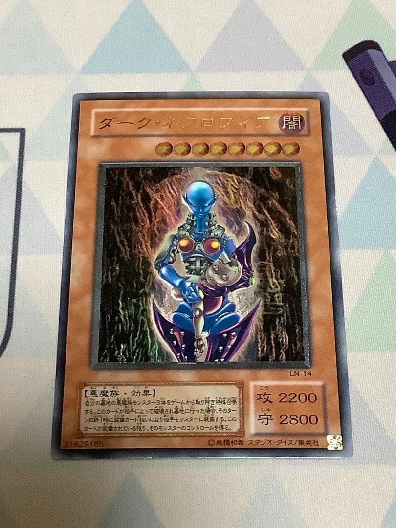 【美品】遊戯王　ダーク・ネクロフィア　レリーフ