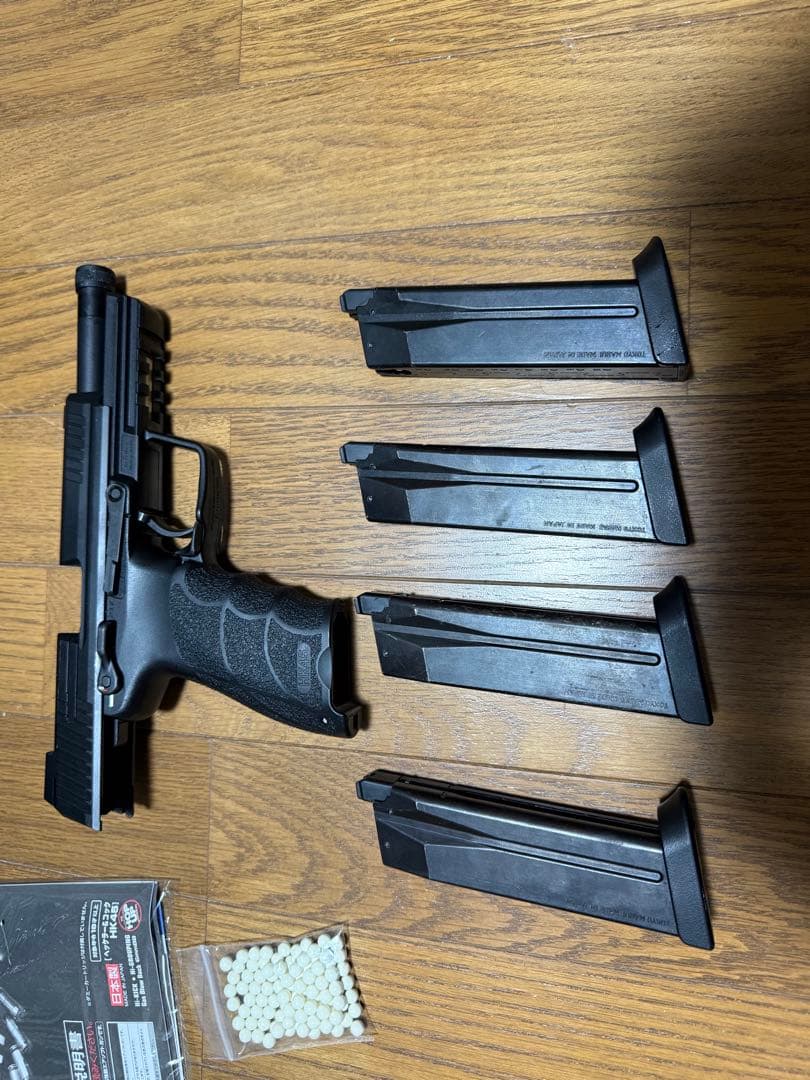 東京マルイ　HK45 ガスガン マガジン4本　動作確認済み