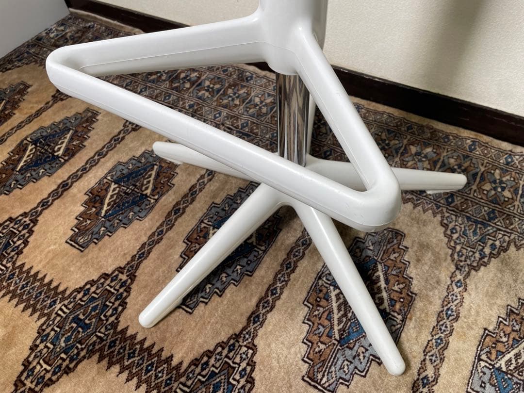 Kartell スプーン ハイスツール 昇降式 カルテル カウンターチェア