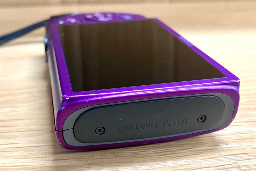 動作確認済 Canon IXY600F デジカメ パープル デジタルカメラ