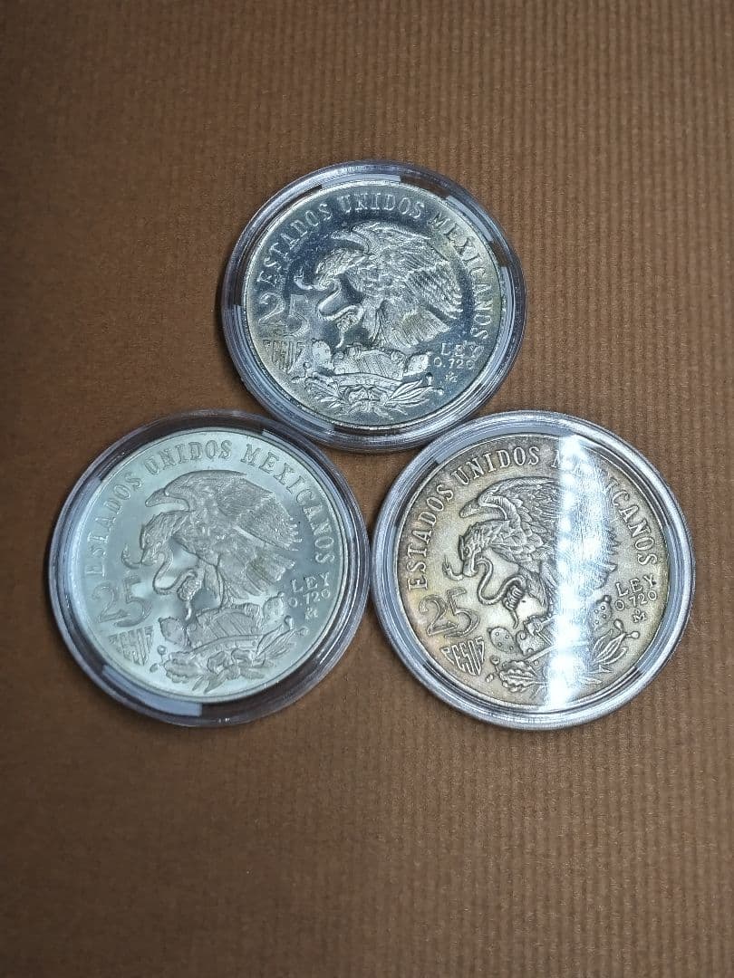 hab006 1968年メキシコオリンピック記念メダル3枚セット