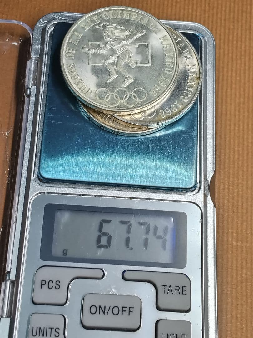 hab006 1968年メキシコオリンピック記念メダル3枚セット