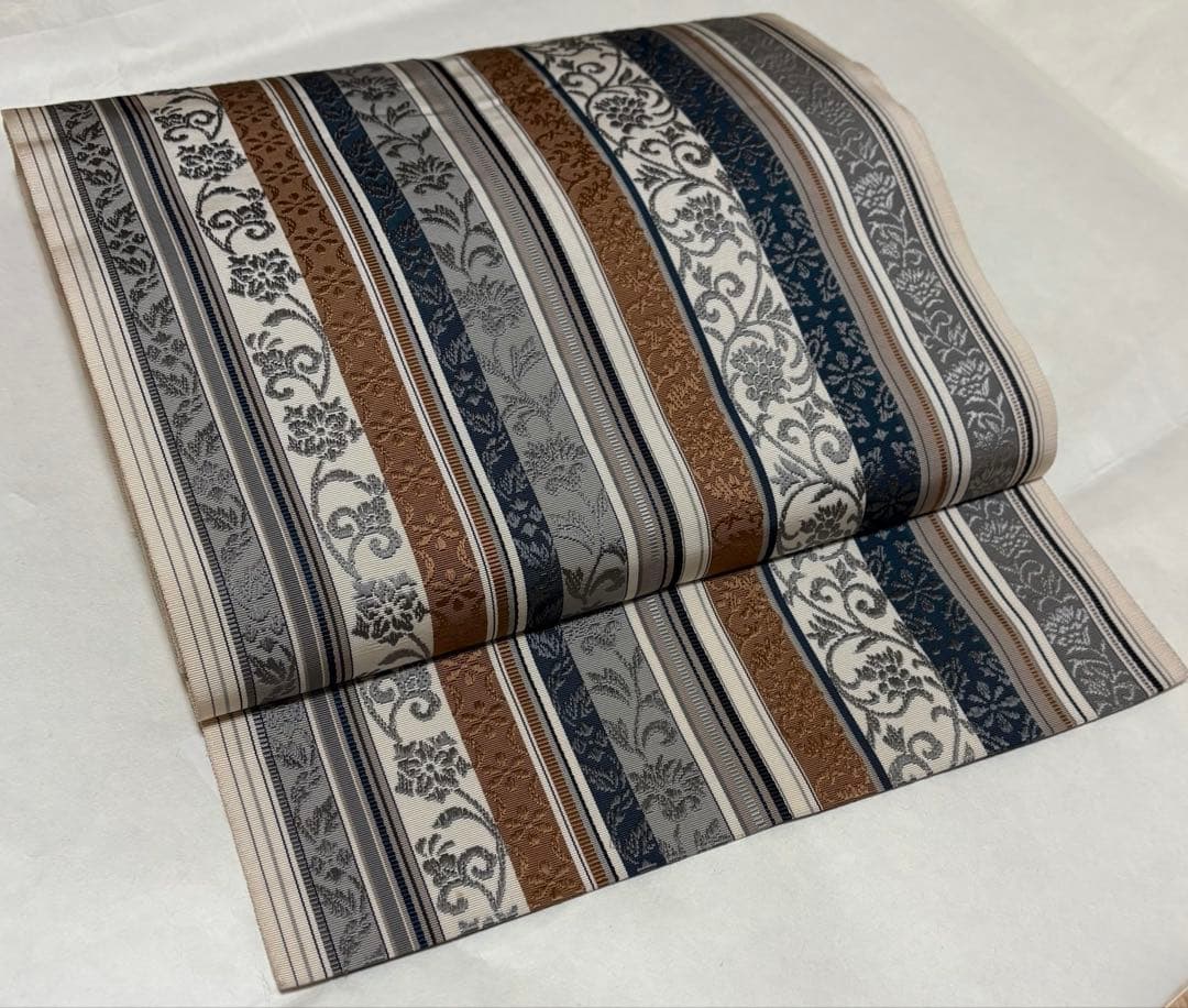 本場筑前博多織　名古屋帯