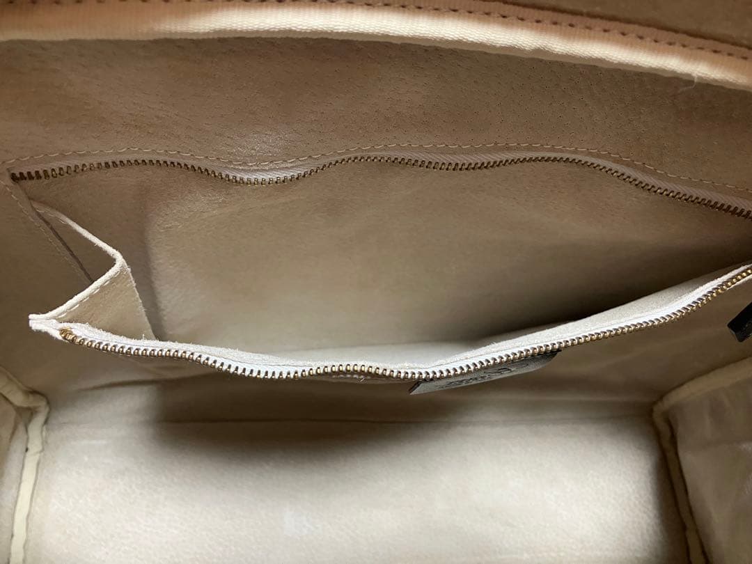 Cisei ブラックレザー ビジネスバッグ