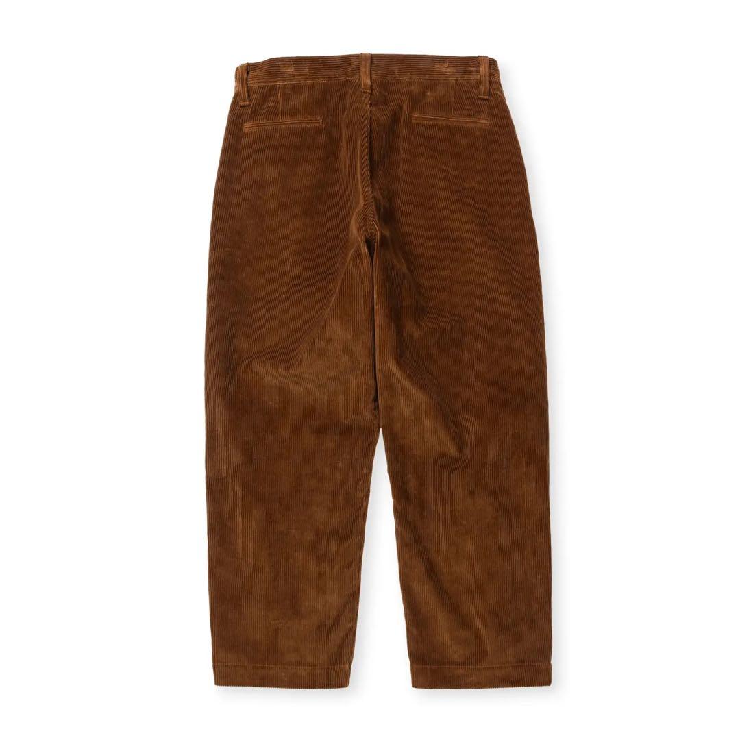 CALEE　COURDUROY TUCK WIDE SLACKS