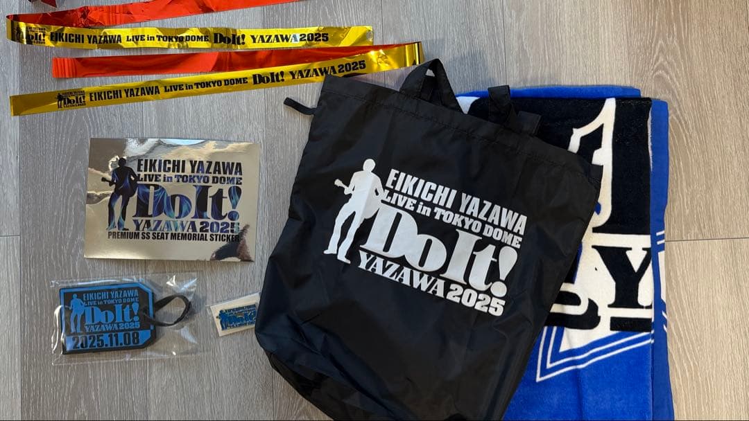 矢沢永吉 2025 東京ドーム PSS席　非売品　限定グッズ　タオルその他セット