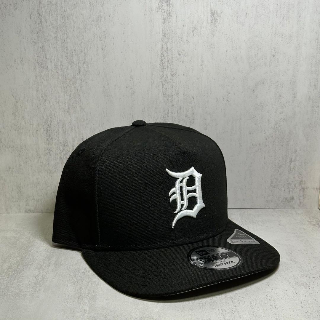 【海外限定】 デトロイト・タイガース 9FIFTY A-Frame ブラック ②