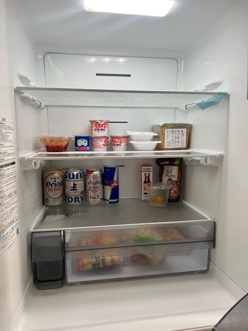 【超美品・2024年製】TOSHIBA冷凍冷蔵庫326Lブラック自動氷製造可能