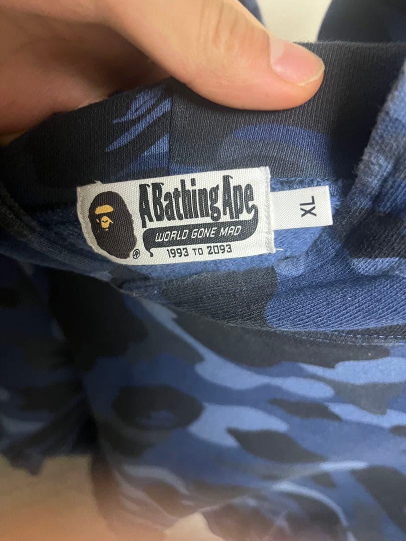 A・BATHING APE シャークパーカー XL