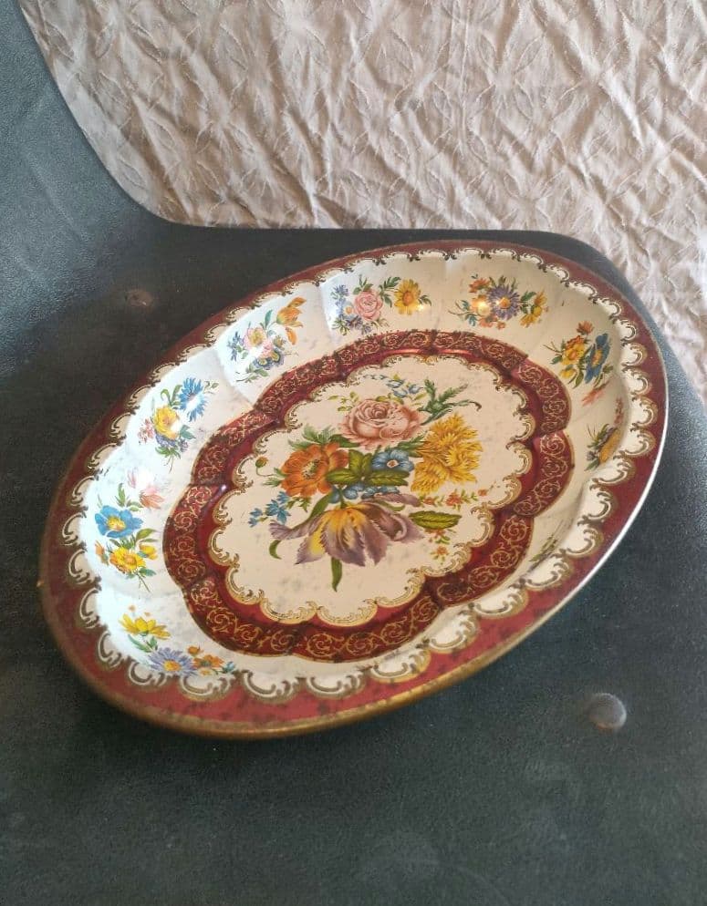 ★England★Daher★オーバルTINトレイ