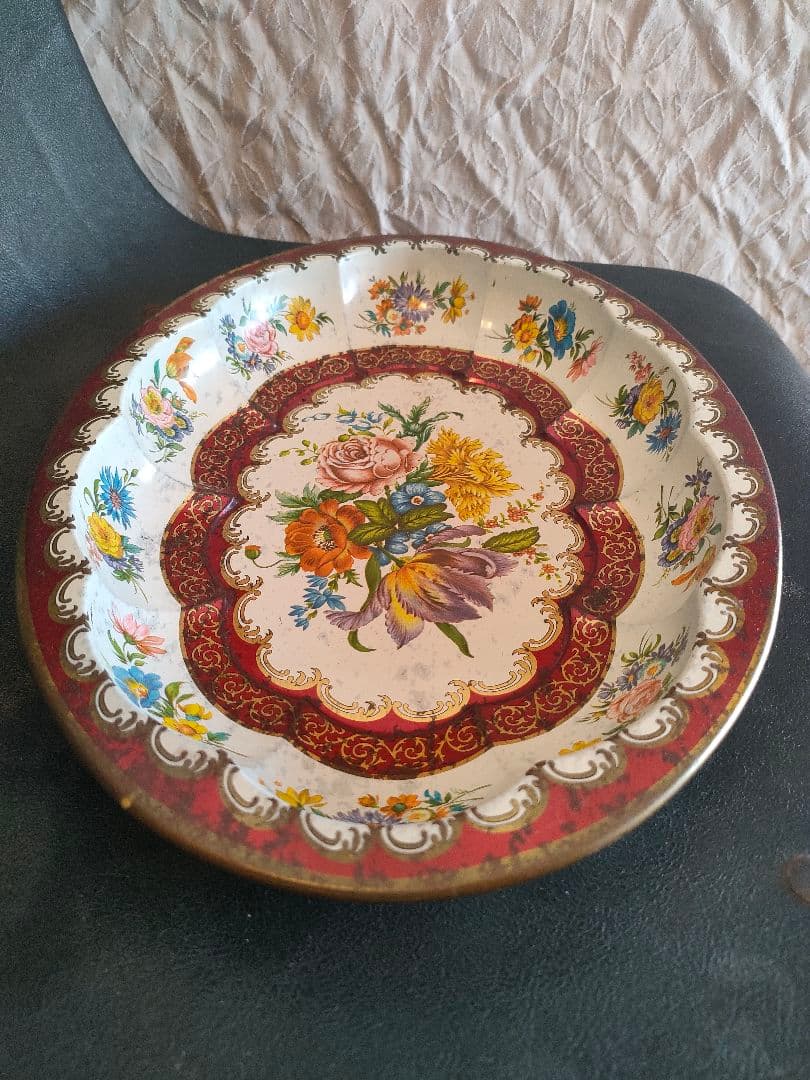 ★England★Daher★オーバルTINトレイ