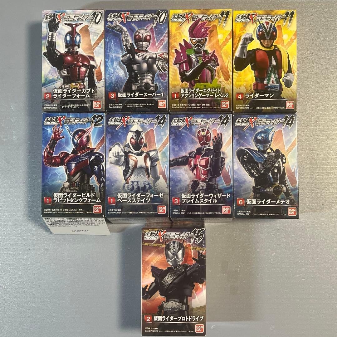 SHODO 仮面ライダー　まとめセット