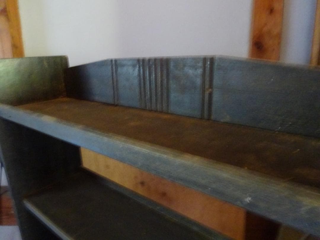 ★最終値 本棚　書棚　飾り棚　古民家蔵出し　アンティーク　レトロ　古い家具