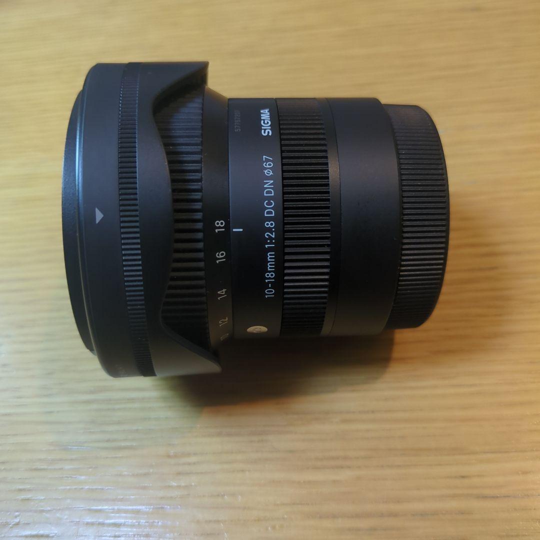 SIGMA　10-18mm F2.8 DC DN Eマウント