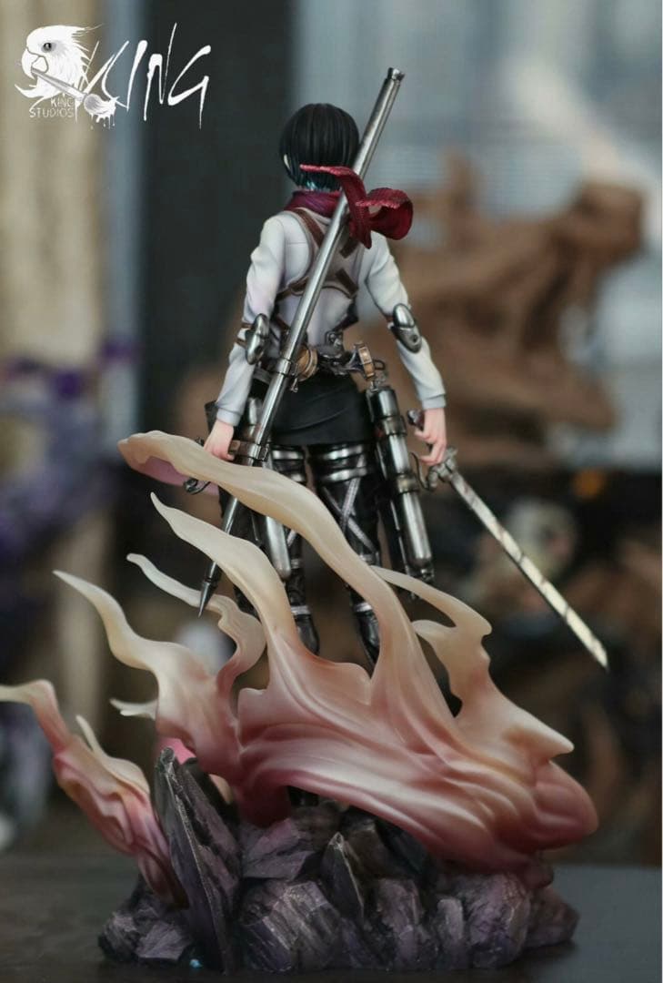 進撃の巨人 ミカサ・アッカーマン フィギュア ガレージキット