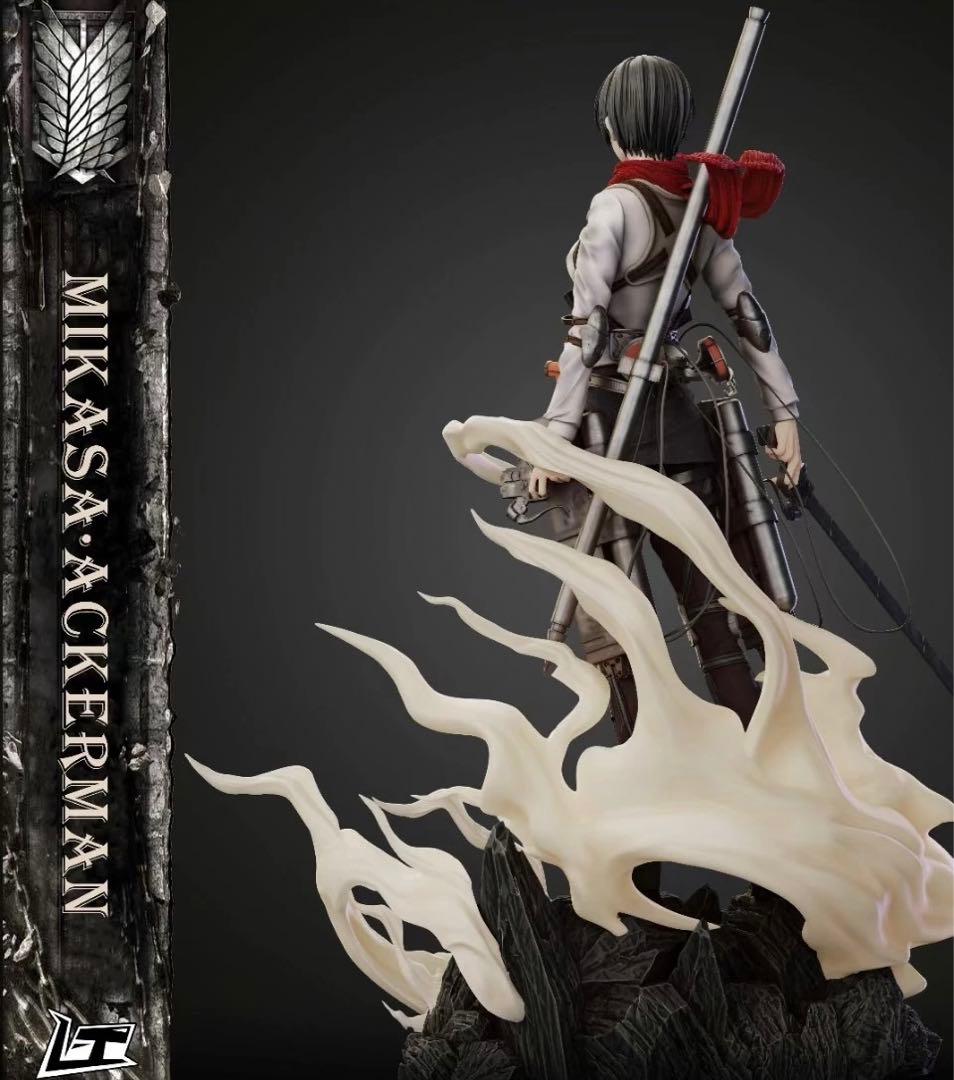 進撃の巨人 ミカサ・アッカーマン フィギュア ガレージキット