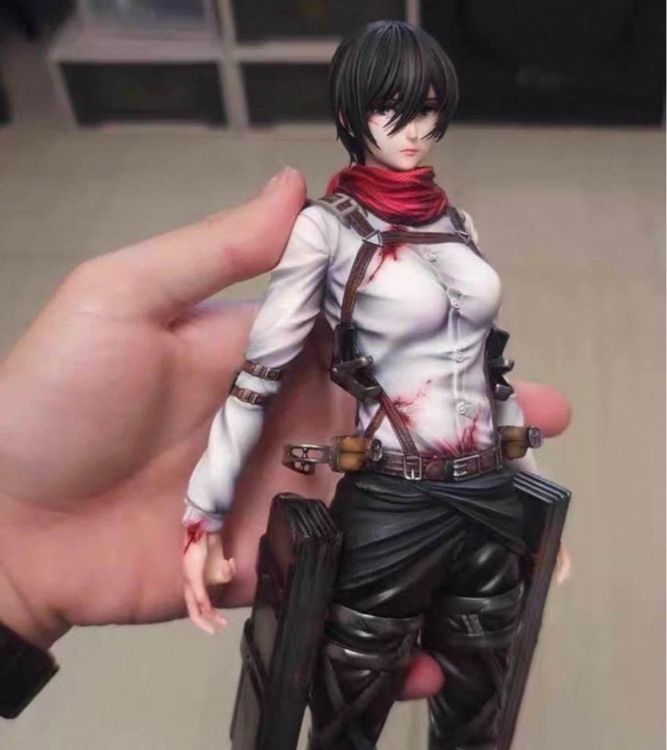 進撃の巨人 ミカサ・アッカーマン フィギュア ガレージキット