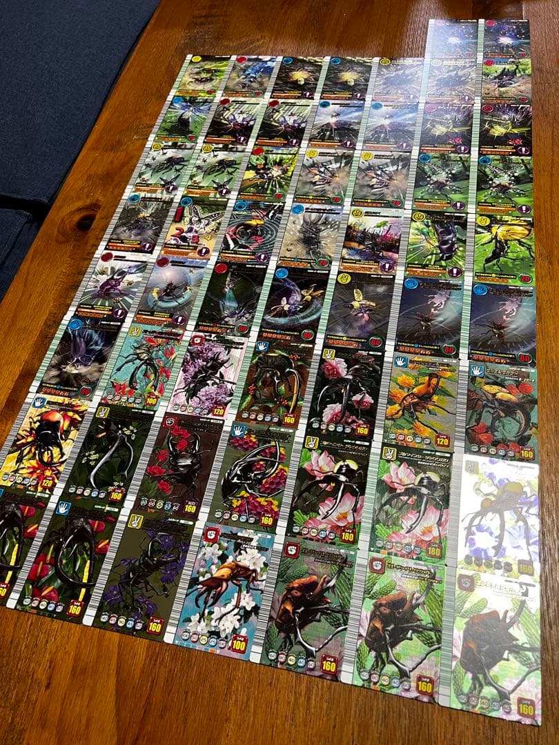 ムシキング　5周年　第1弾　第2弾　58枚　セット