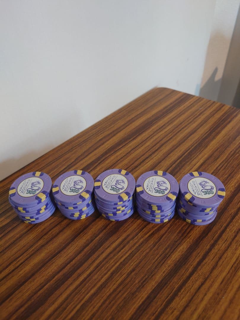 ポーカー　ゲーム用チップ　９００枚セット※ポーカーに必要なおまけ付き
