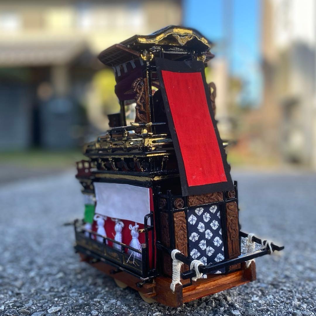 1/20山車ミニチュア 大垣まつり軕　布袋（ほてい）軕