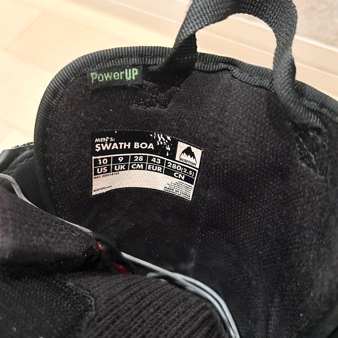 【最上位モデル】 Burton SWATH BOA スノーボードブーツ US10