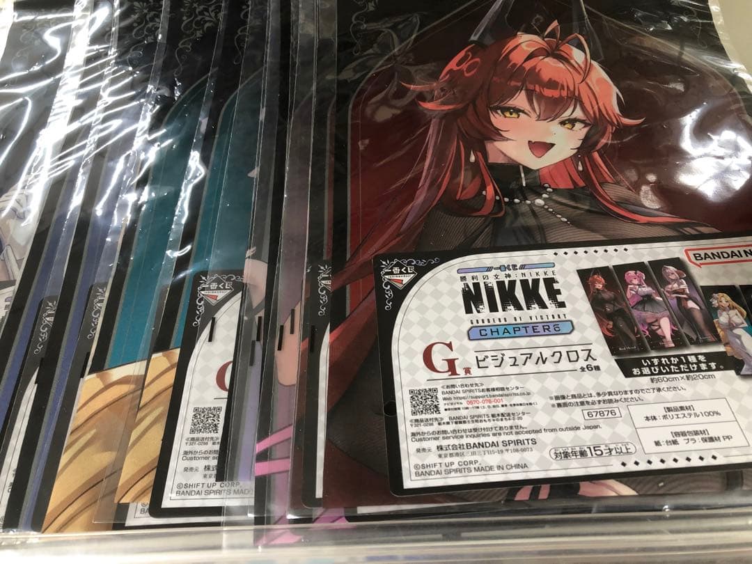 【未使用】 1ロット 81点 一番くじ 勝利の女神：NIKKE CHAPTER6