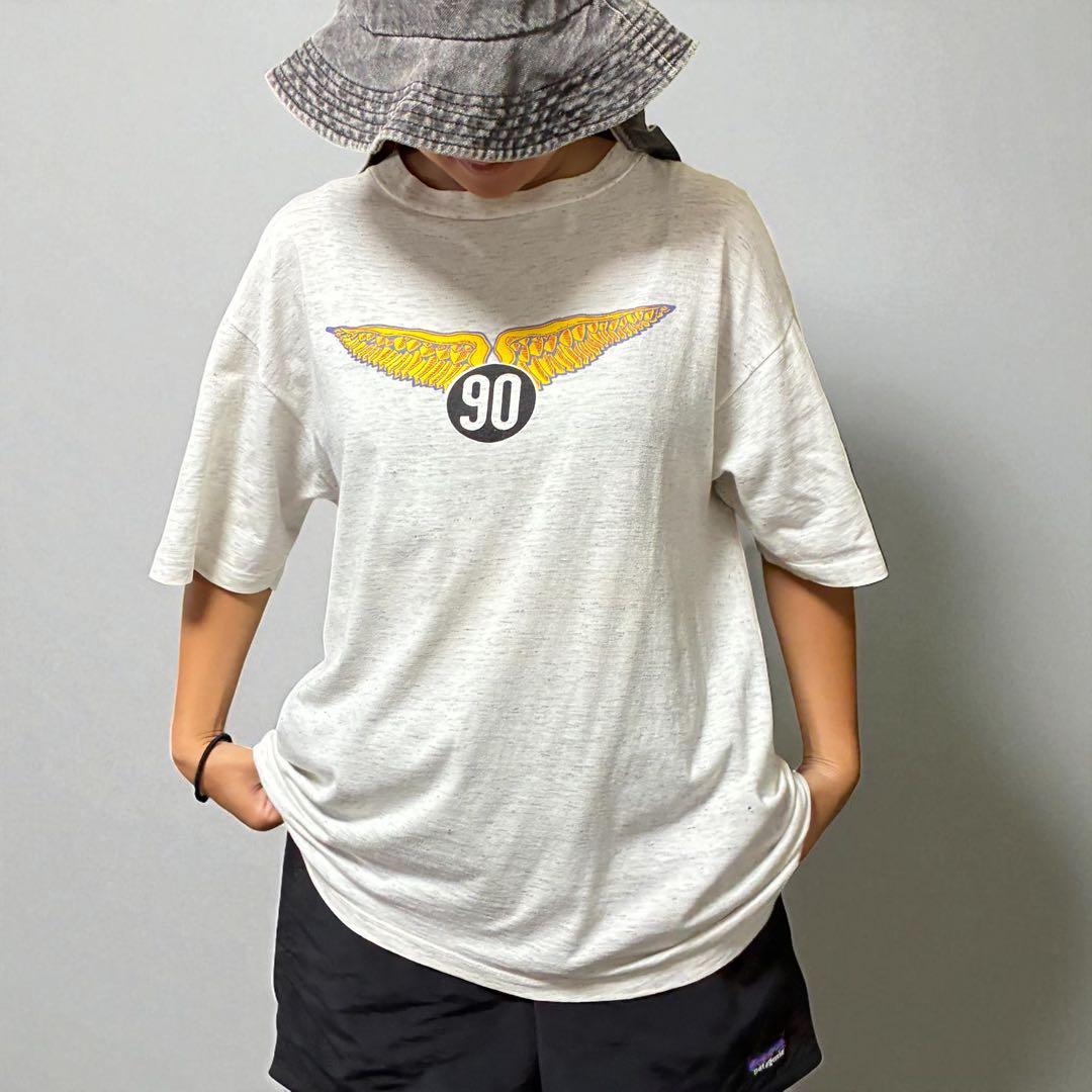 90s USA製 90 NINETY“ナインティー“Tシャツ オールドスケート