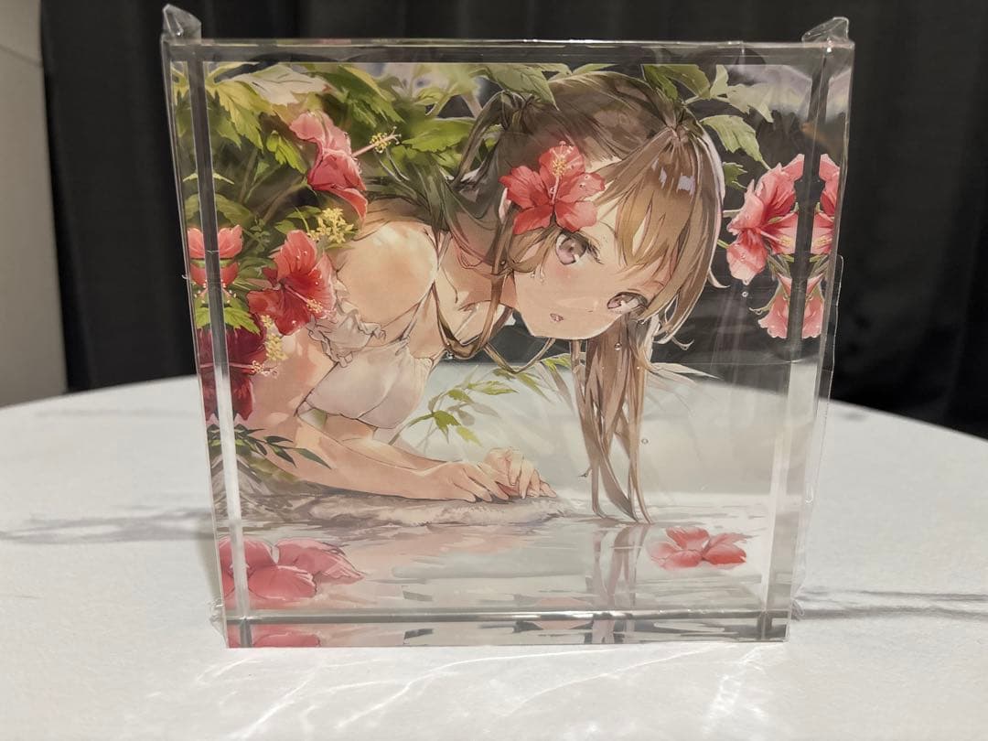 Anmi SUPERBLOOM 極厚アクリル「ハイビスカス」「浴衣」