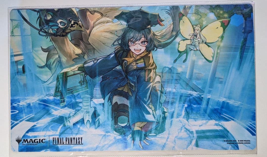 mtg 瞬唱の魔道士　プレイマット　FF ファイナルファンタジー