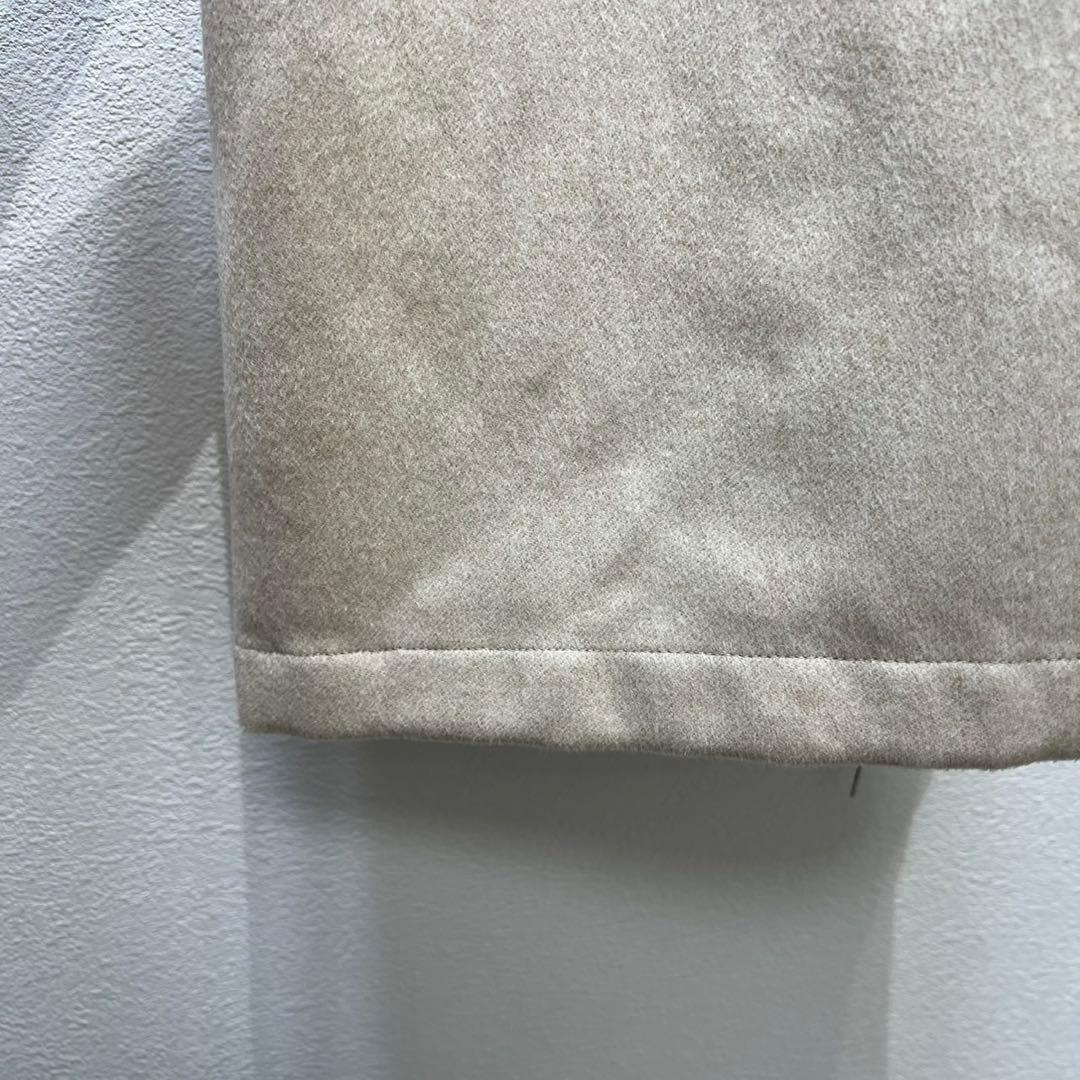 希少 JIL SANDER 上質 キャメル デザイン チェスター ロングコート