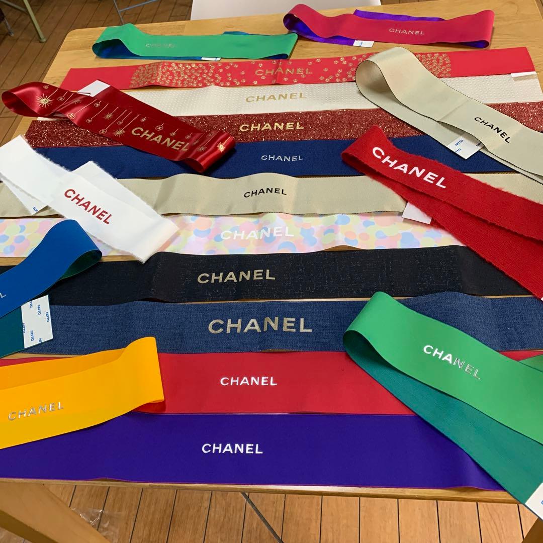 シャネルワイドリボン19点