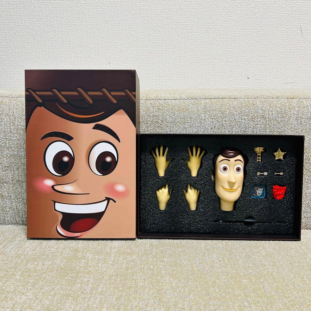 ウッディのヘッドパーツセット ソフビ素材 改良版