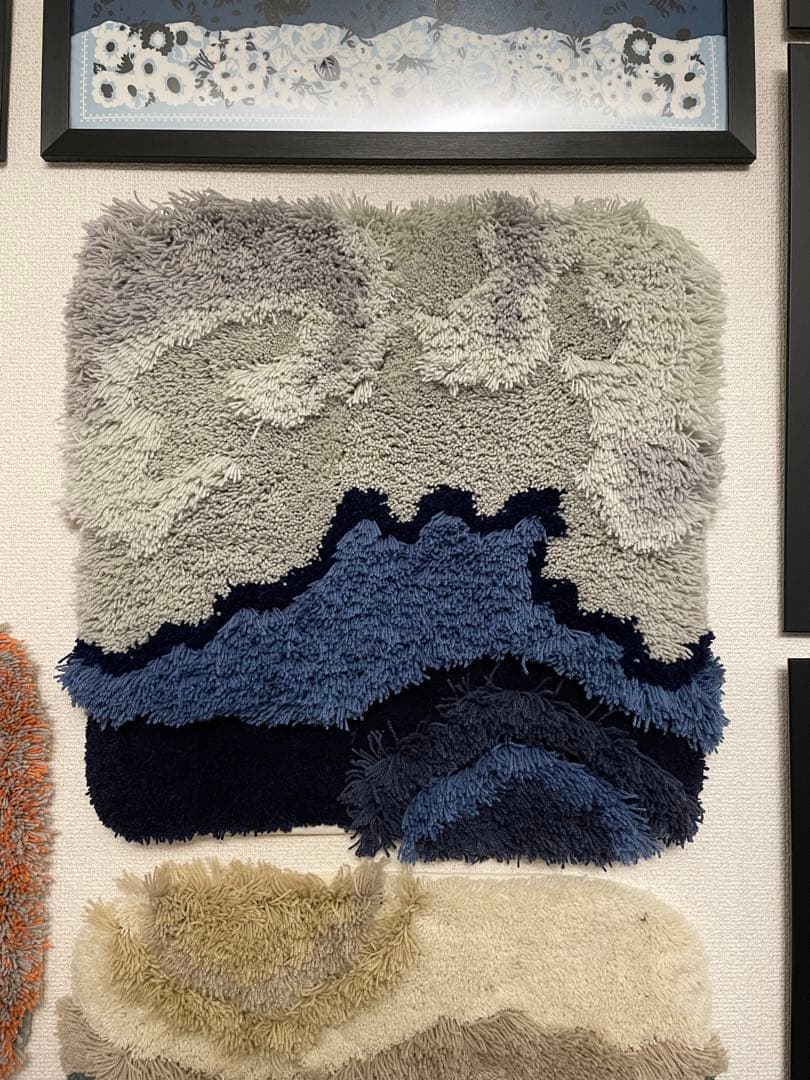 クッションカバー MIYOSHI RUG RAGGED CUSHION COVE