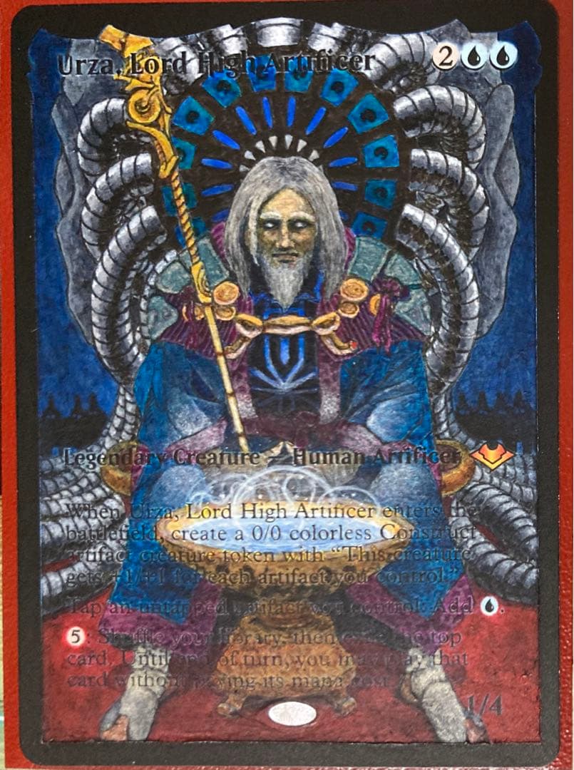 MTG　英語　最高工匠卿、ウルザ　拡張アート　モダンホライゾン　MH1