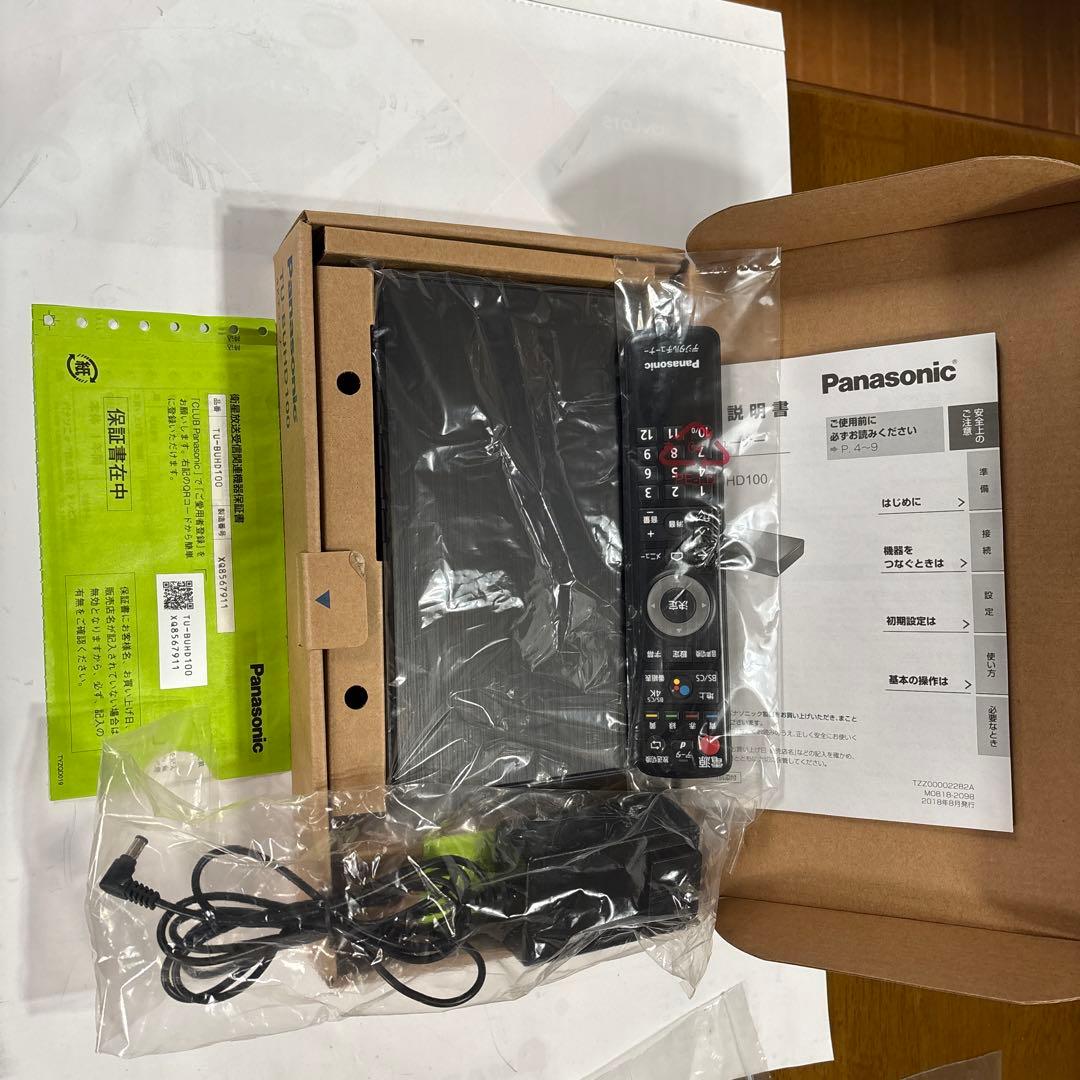 Panasonic 4KTVチューナー TU-BUHD100