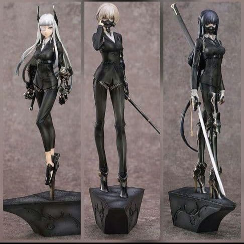 G.A.D 貂 狗 鴉 3体セット フィギュア Myethos