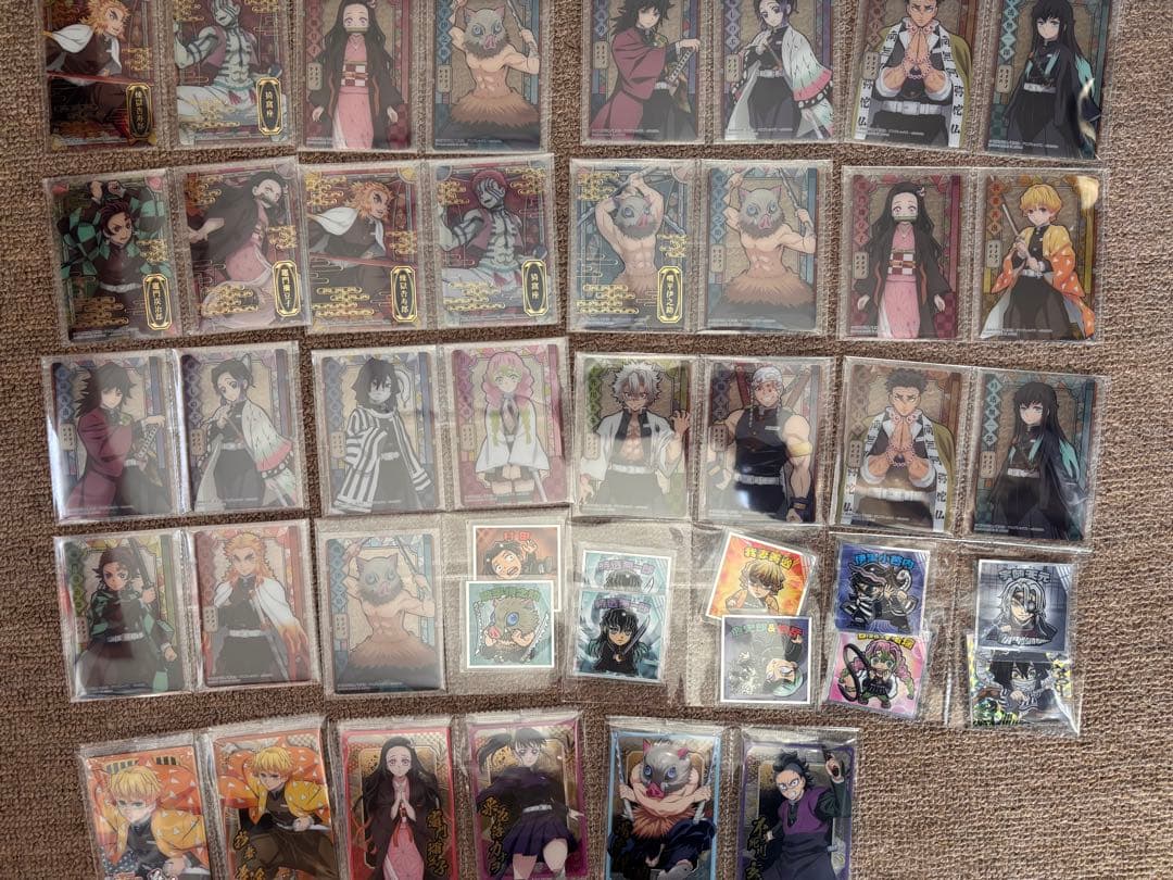 【未開封】鬼滅の刃 ステンドグラスカード BOX パック コンプ まとめ売り